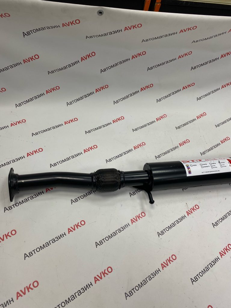 Резонатор под выпускной коллектор STT для  Lada Priora  с гофрой