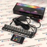 RGB подсветка ног и салона с пульта лента  LED