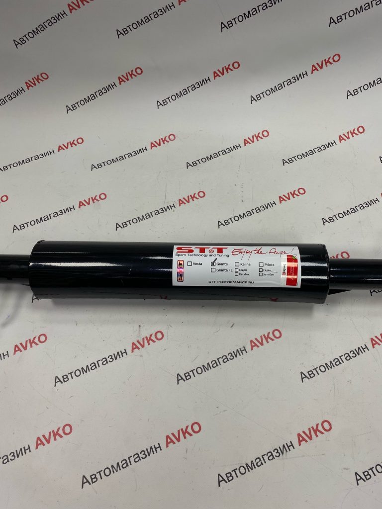 Резонатор под выпускной коллектор STT для  Lada Granta Kalina 2 с гофрой