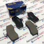 Колодки переднего тормоза HI-Q 2108-21099, 2113-2115, 2110-2112), ЛАДА (КАЛИНА 2, ПРИОРА, ПРИОРА 2, ГРАНТА)