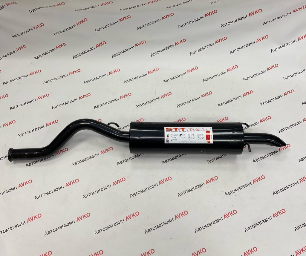 Глушитель STT  прямоточный  для а м ВАЗ 2113 2114