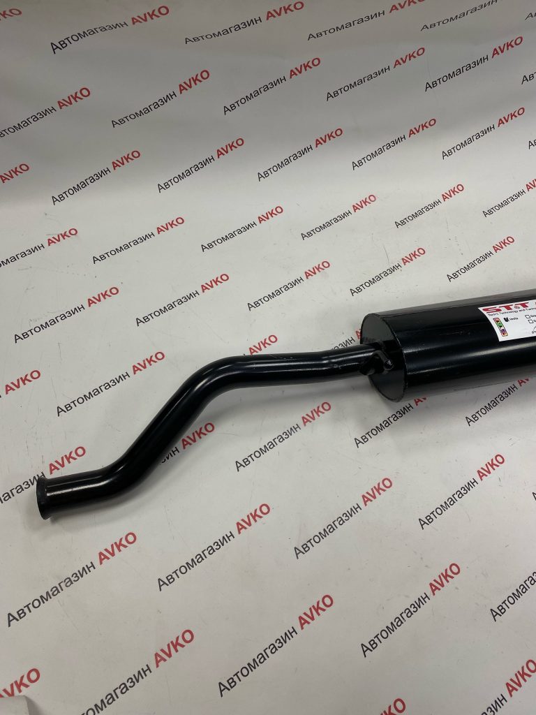 Глушитель STT прямоточный овальный для а м Lada Vesta