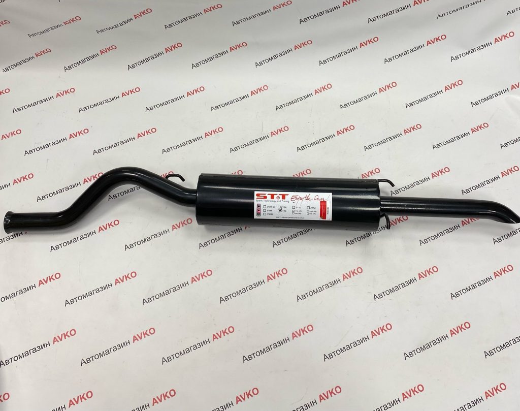 Глушитель  STT прямоточный для а м ВАЗ 2115