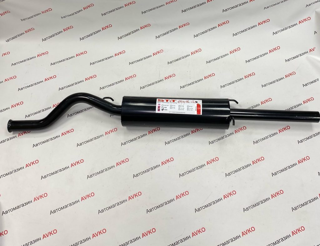 Глушитель  STT  прямоточный для а м ВАЗ 21099