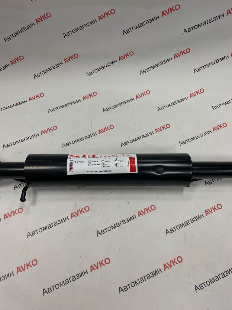 Резонатор под выпускной коллектор STT для  Lada Priora  с гофрой