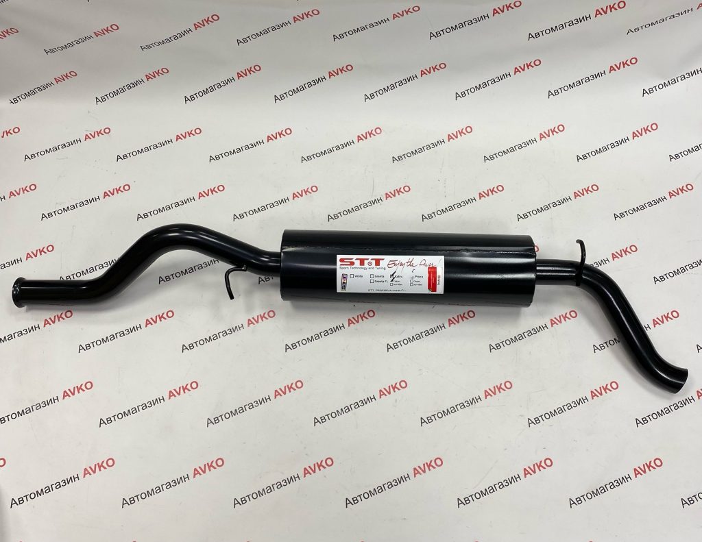 Глушитель STT прямоточный для Lada Kalina  седан универсал