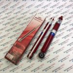 Стойки задние 2180 Демфи газонаполненные под пружину с занижением —50 для автомобилей модели Vesta
