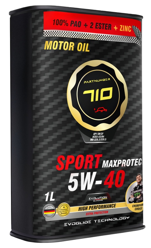 Масло моторное PARTNUMBER 710 Sport MaxProtec 5W-40 1л