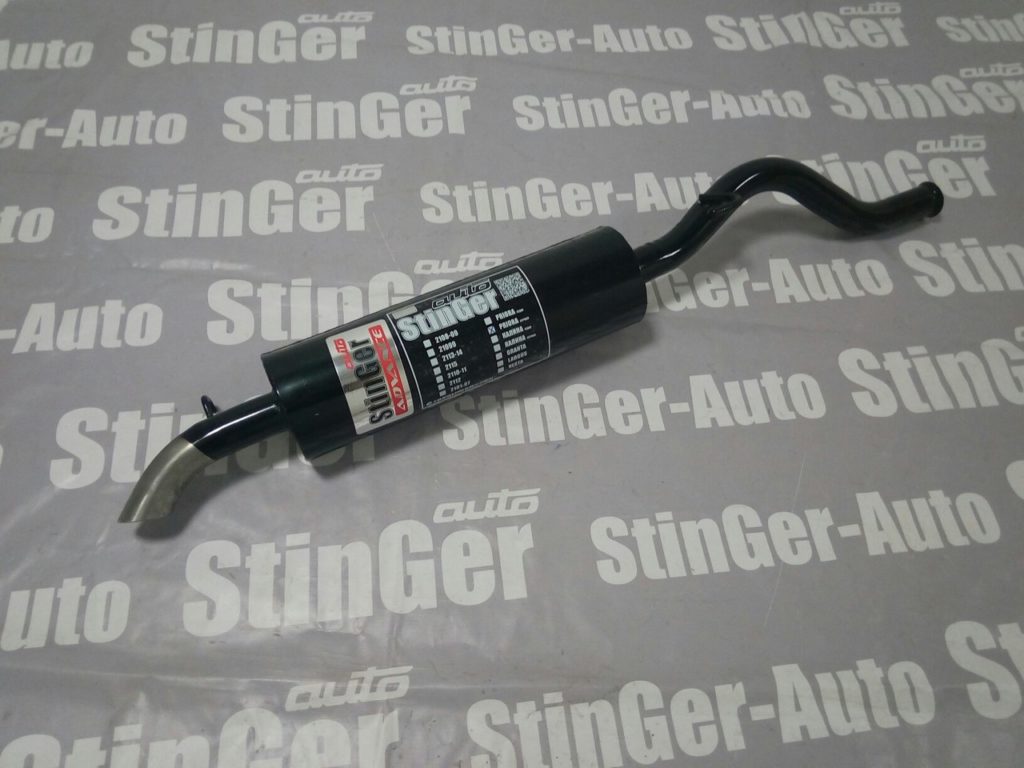 Глушитель прямоточный "StinGer" Priora 2172 хетчбек