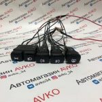 Кнопки салона с пересветом 2113 2114 2115 5шт Зеленые