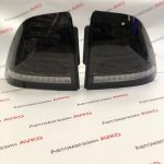 Задние светодиодные фонари в стиле Mercedes AMG на LADA Priora темные