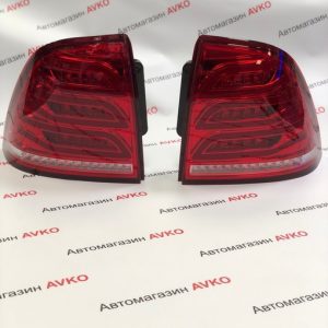 Задние светодиодные фонари в стиле Mercedes AMG на LADA Priora красные