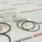 Поршневые кольца "SM" 82.5 ММ, НАБОРНЫЕ (ТИТАНОВОЕ НАПЫЛЕНИЕ) для двигателя ВАЗ 21126