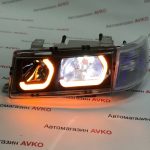 ФАРЫ LED ДХО В СТИЛЕ BMW ДЛЯ ВАЗ 2110 2112