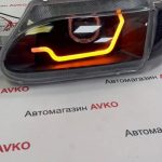 Фары LED ДХО в стиле BMW для ВАЗ 2113 2115