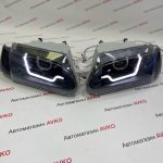 Фары LED ДХО в стиле BMW для ВАЗ 2113 2115