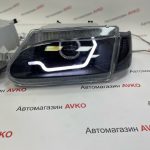 Фары LED ДХО в стиле BMW для ВАЗ 2113 2115
