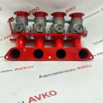 4х дроссельная система впуска 16v  Вертикальное расположение