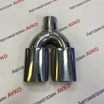Насадка в стиле -AMG- полнотелая нержавейка
