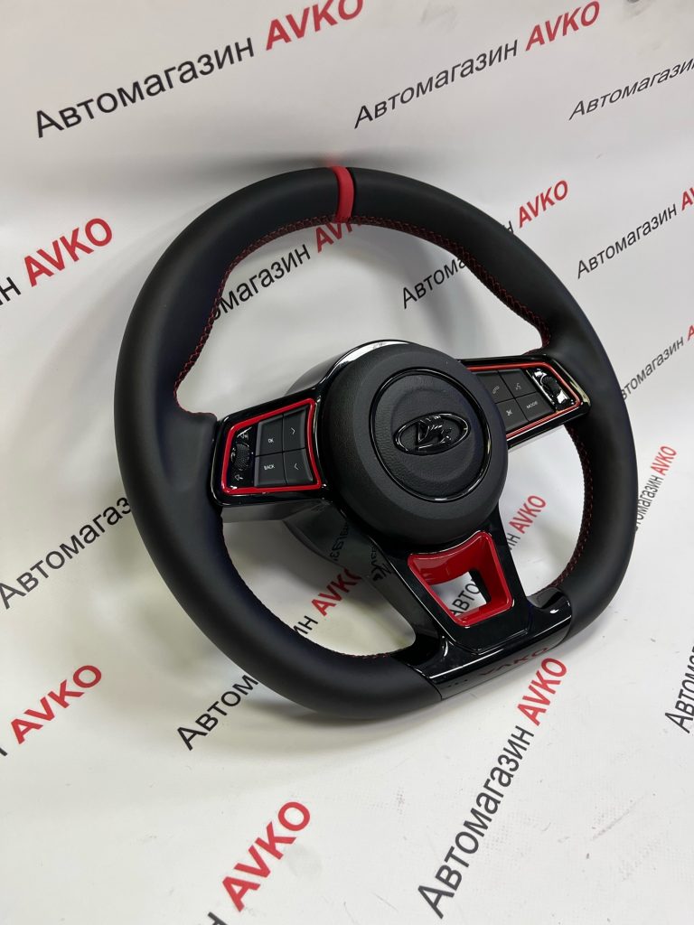 Мультируль в стиле "AMG" со скосом ВАЗ 2110-2112 (евро), Приора, Гранта, Калина