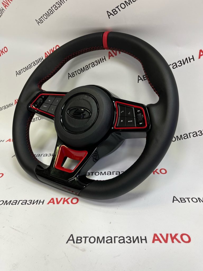 Мультируль в стиле "AMG" со скосом ВАЗ 2110-2112 (евро), Приора, Гранта, Калина
