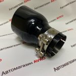 Насадка на глушитель  10394  черный глянец
