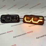 Диодные подфарники ZMB в стиле BMW для Лада Нива