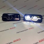 Диодные подфарники ZMB в стиле BMW для Лада Нива