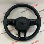 Мультируль в стиле KIA с подушкой для Лада Приора, Калина, Гранта, ВАЗ 2110–2112 (Евро)