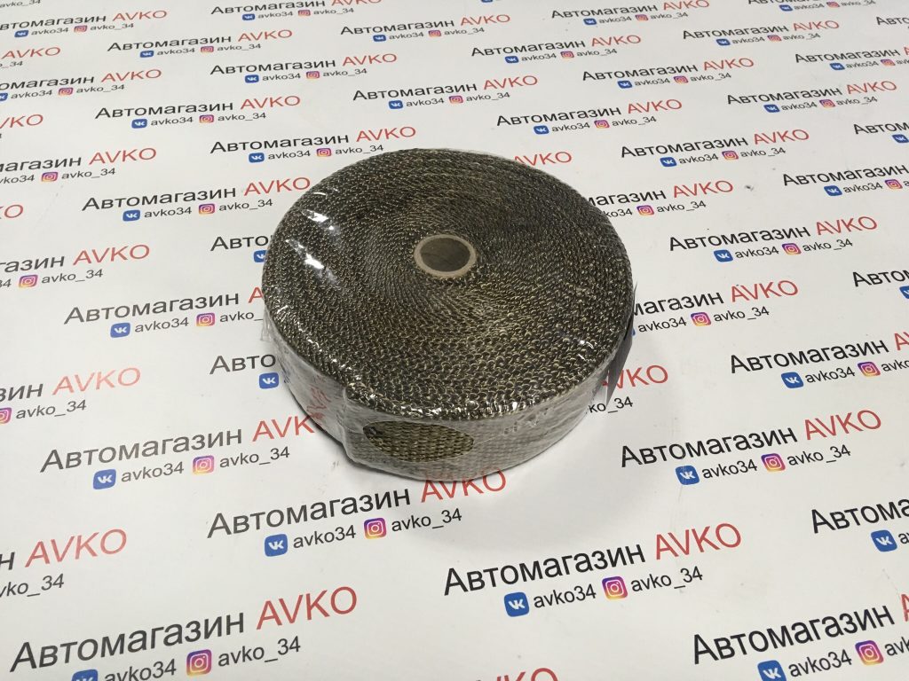 Термолента Базальтовая 5см 10м  1200 градусов