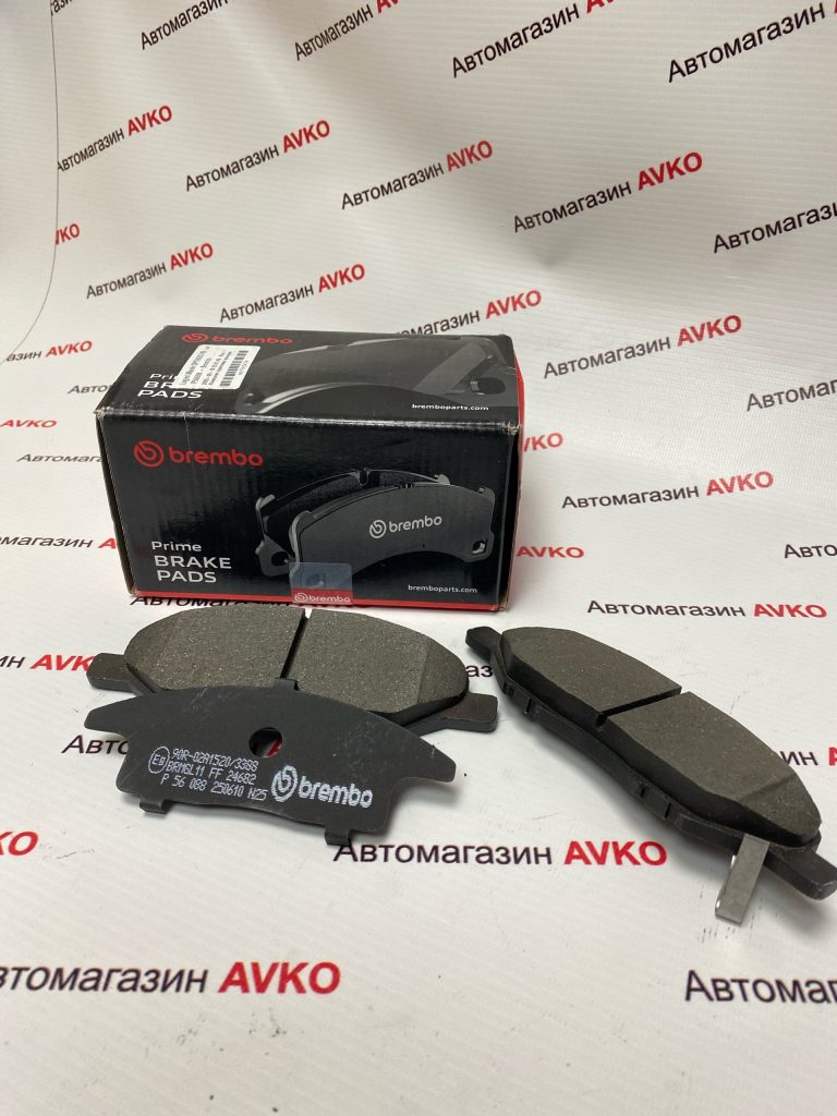 Колодки тормозные передние Brembo Lada Vesta NG оригинал