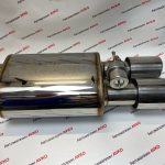 Глушитель с насадками универсальный с вакуумной заслонкой