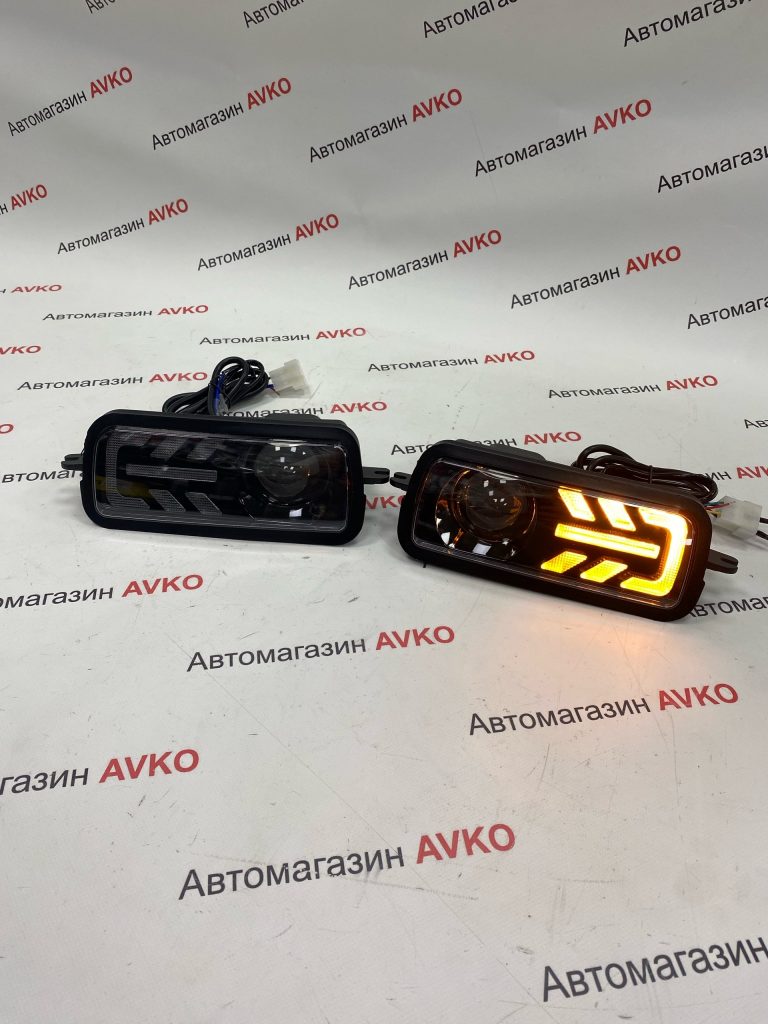 Диодные линзовые подфарники NTS для Лада Нива