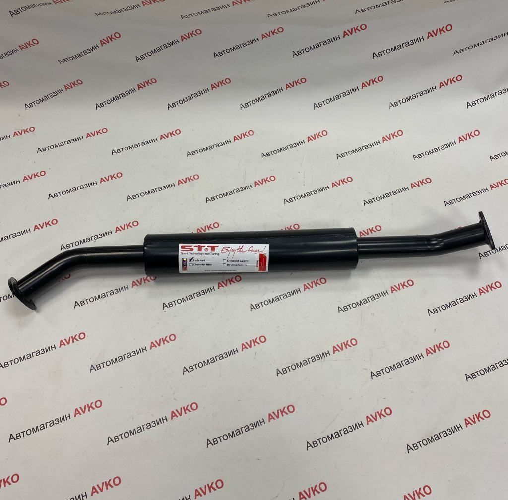 Резонатор под выпускной коллектор STT для  Нива