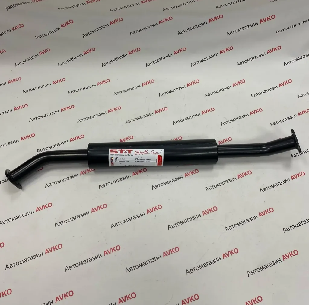 Резонатор под выпускной коллектор STT для  Нива