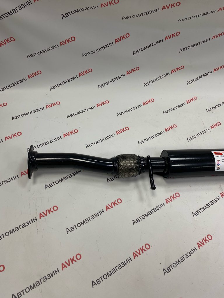 Резонатор под выпускной коллектор STT для  Lada KALINA с гофрой