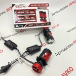 Лампы SEM ALI H4 диодные с линзой 6300K 120Вт