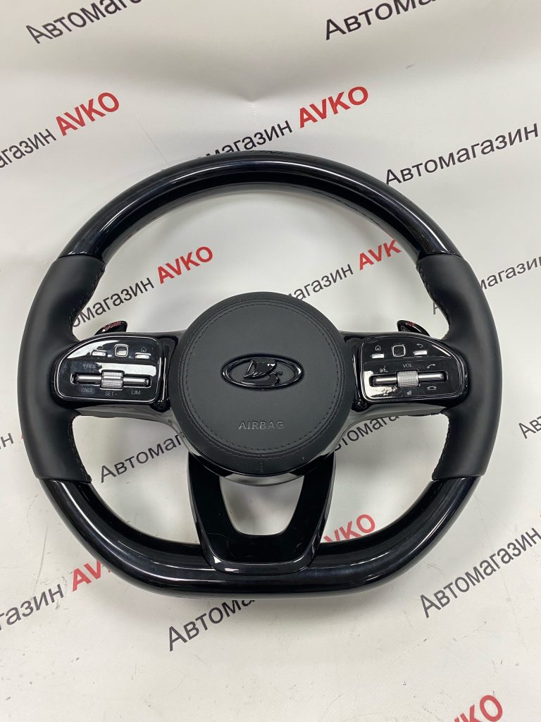 Мультируль в стиле AMG ВАЗ 2110 2112 евро панель  Приора  Гранта Гранта FL Калина Калина 2