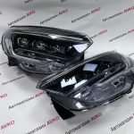 Передние фары 6 Bi Led линз Лада Vesta NG