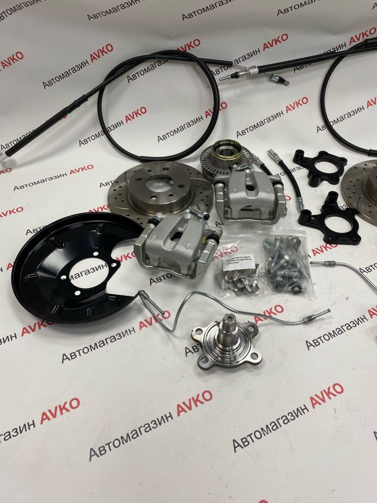 Заводские задние дисковые тормоза под АБС для автомобиля  ВАЗ Калина Гранта