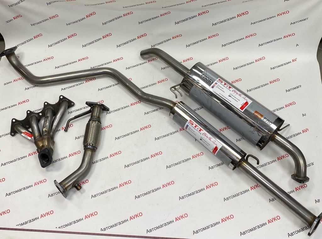 Комплект выхлопной системы из нержавеющей стали RIO 3 SOLARIS 1 4  16  STT performance