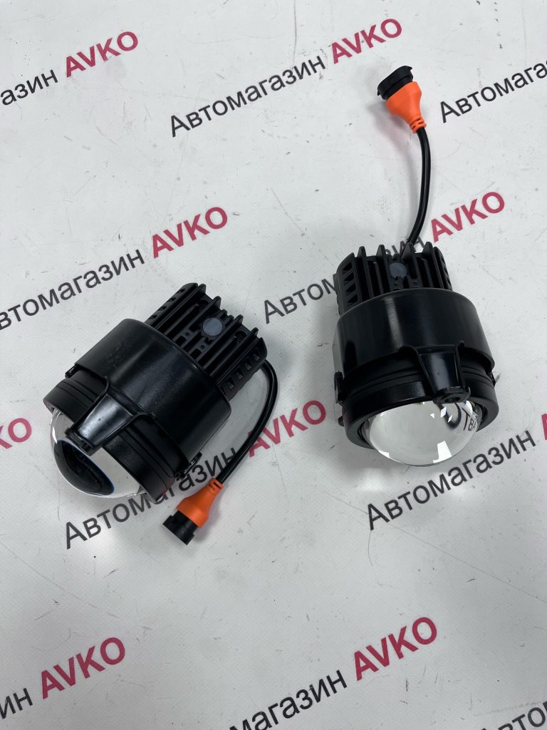 Диодные ПТФ Линзованные SALMAN для Лада Приора  ПРИОРА 2  ГАЗЕЛЬ