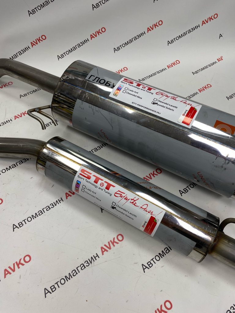 Комплект выхлопной системы из нержавеющей стали RIO 3 SOLARIS 1 4  16  STT performance