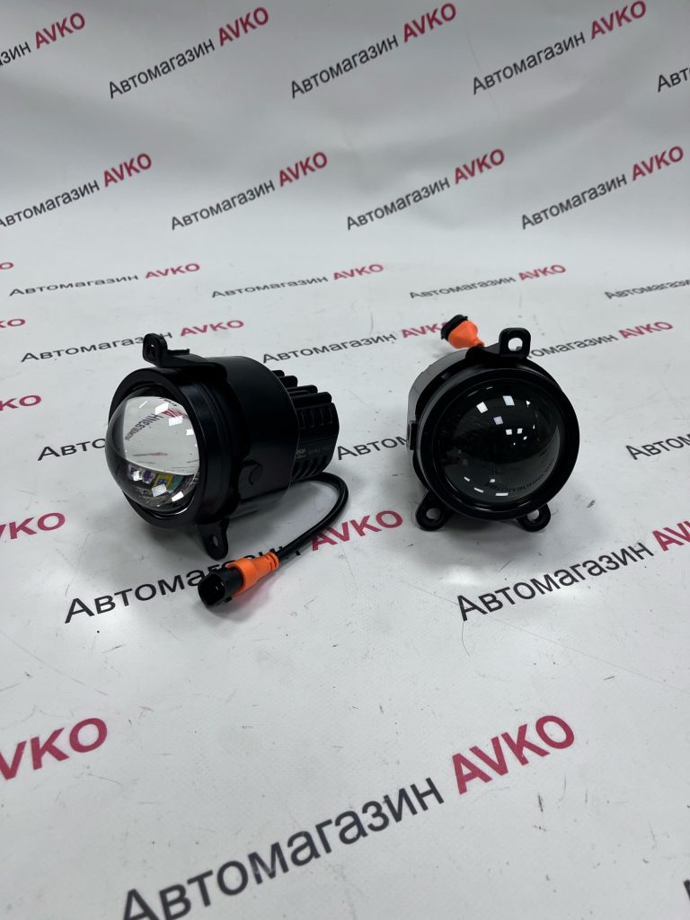 Диодные ПТФ Линзованные SALMAN для Лада Приора  ПРИОРА 2  ГАЗЕЛЬ