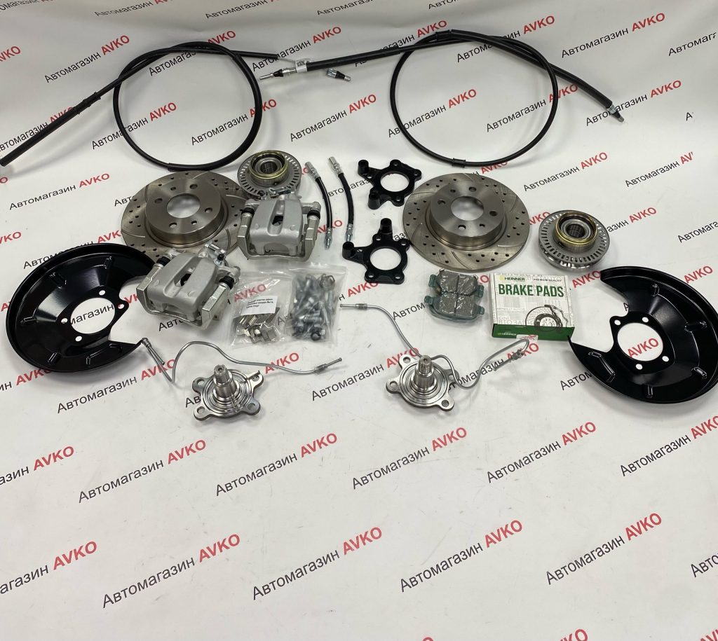 Заводские задние дисковые тормоза под АБС для автомобиля  ВАЗ Калина Гранта
