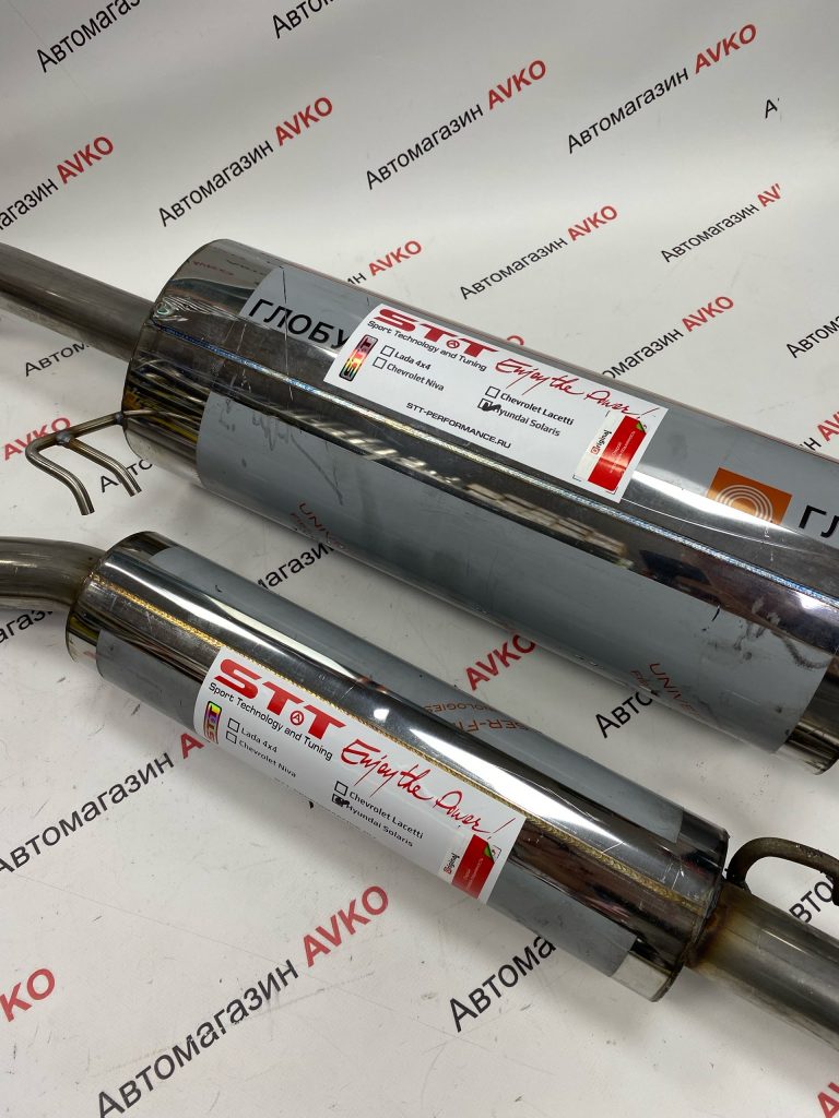 Комплект выхлопной системы из нержавеющей стали RIO 3 SOLARIS 1 4  16  STT performance