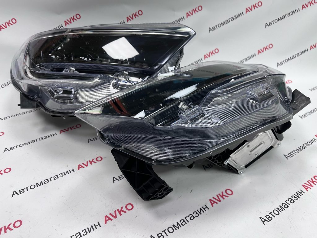 Передние фары 6 Bi Led линз Лада Vesta NG