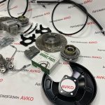 Заводские задние дисковые тормоза под АБС для автомобиля  ВАЗ Калина Гранта