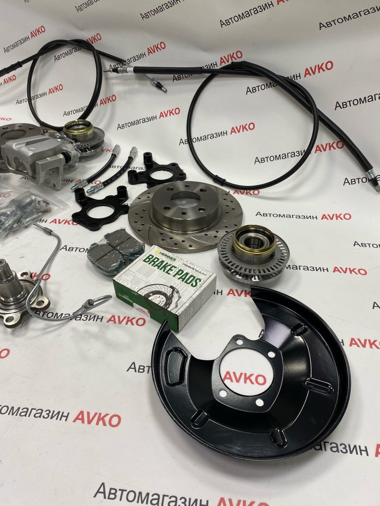 Заводские задние дисковые тормоза под АБС для автомобиля  ВАЗ Калина Гранта