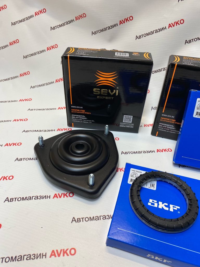 Опора стойки передней подвески для  LADA PRIORA  СЭВИ с SKF подшипником